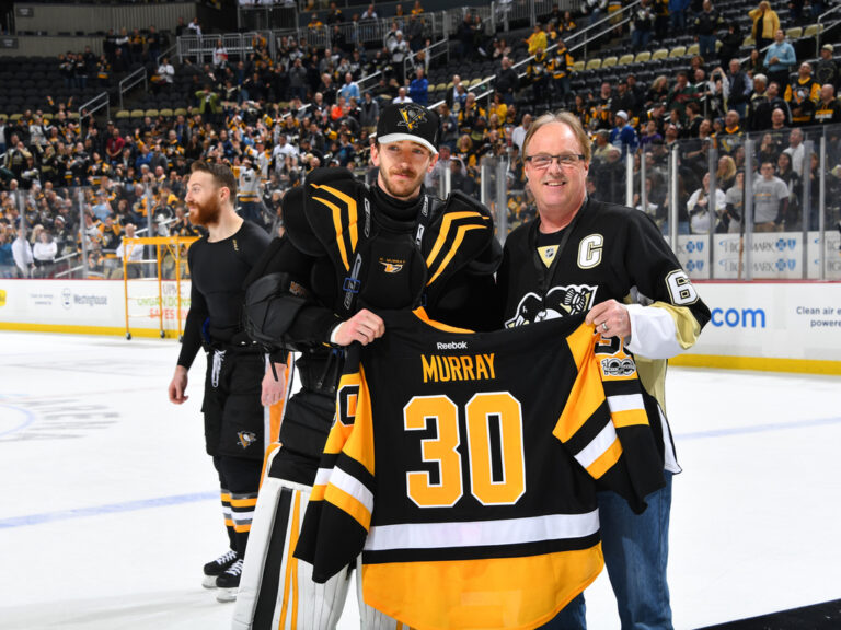 April 4, 2017 - Pittsburgh Penguins vs Columbus Blue Jackets at PPG Paints Arena. Pittsburgh won the game 4-1.