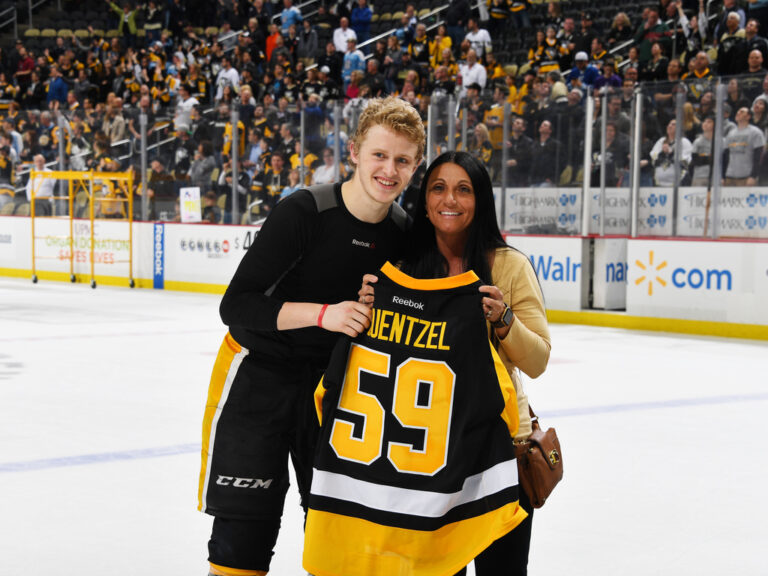 April 4, 2017 - Pittsburgh Penguins vs Columbus Blue Jackets at PPG Paints Arena. Pittsburgh won the game 4-1.